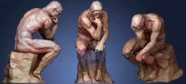 3D model The Thinker (STL)